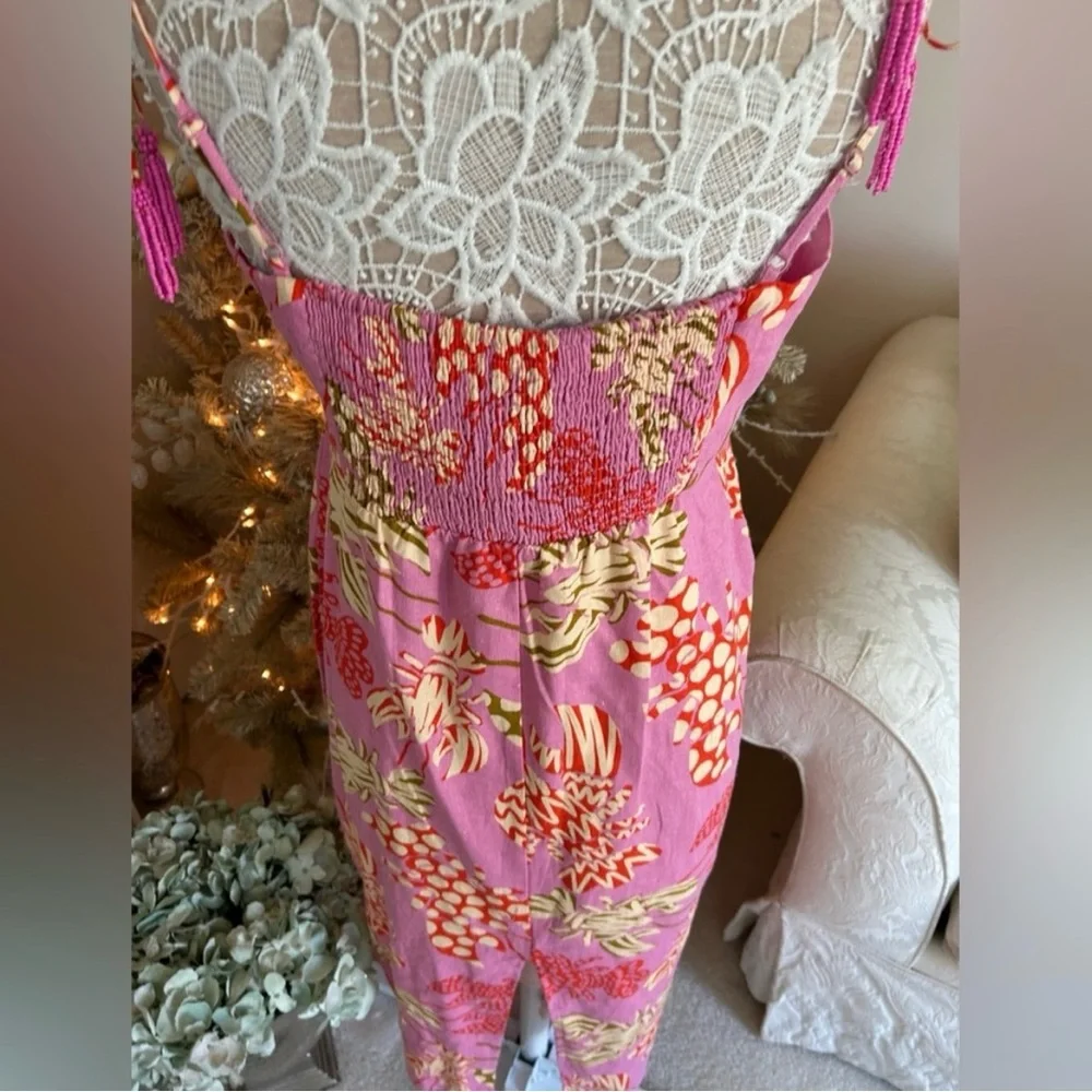 NWOT Rachael Zoe lobster print  Pink Dress - Picture 14 of 16